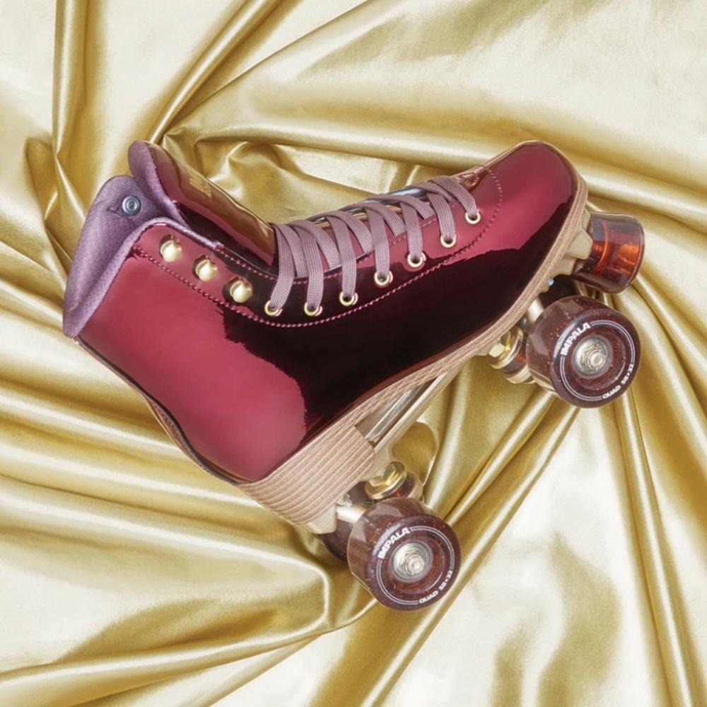 Impala Roller-skates PLUM Size 10